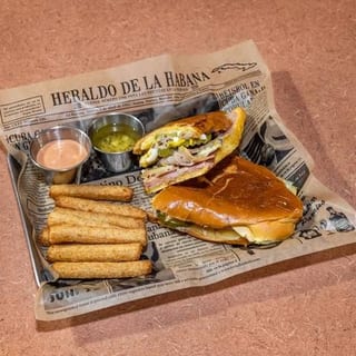Media Noche Sandwich Half tray